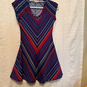 Mini Chevron Dress